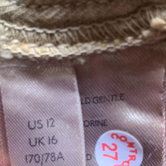 NWT Free People Willow Mini Skirt Moss Size 12 - Picture 4 of 9